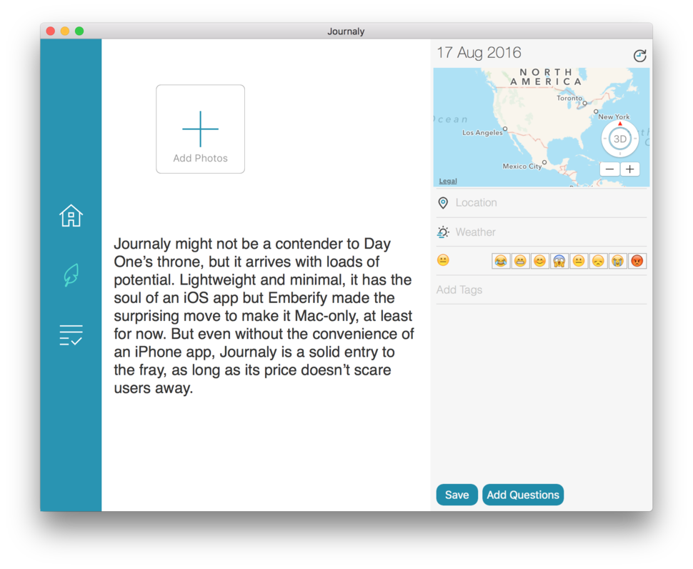 Journaling App For Mac Desktop